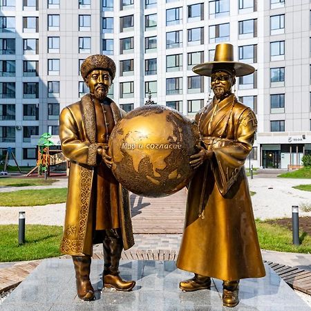 Bi-City Seoul Компактная 2-Комнатная Дизайнерская Astana Dış mekan fotoğraf